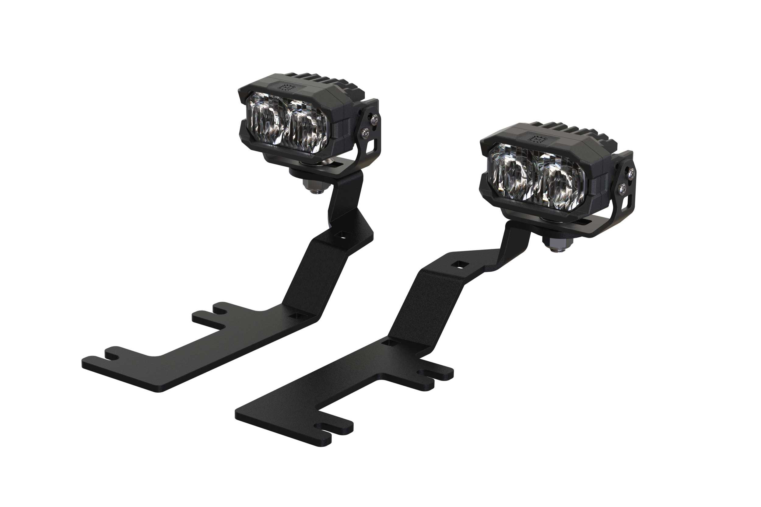 Morimoto 2Banger LED Ditch Light System: Chevrolet Silverado
